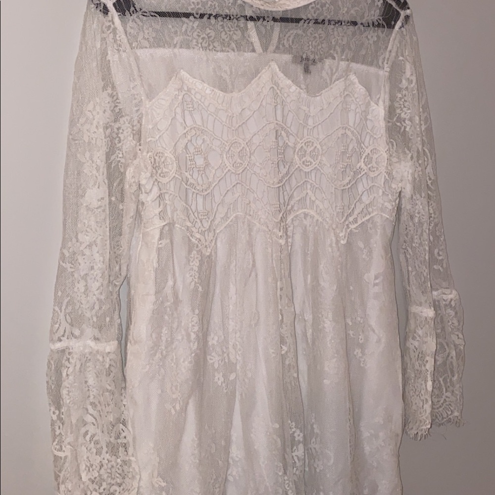 White Lace Dress